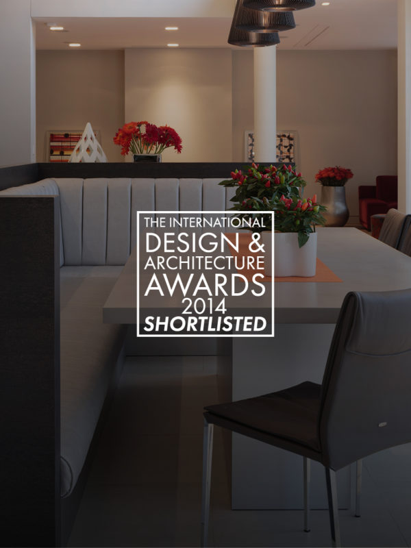 promo image of booth bench for the international Design and Architecture awards 2014