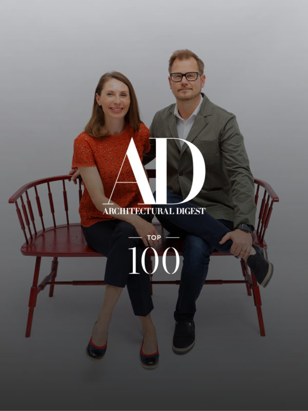 Photo of Monique and Staffan Tollgard for Architectural Digest top 100