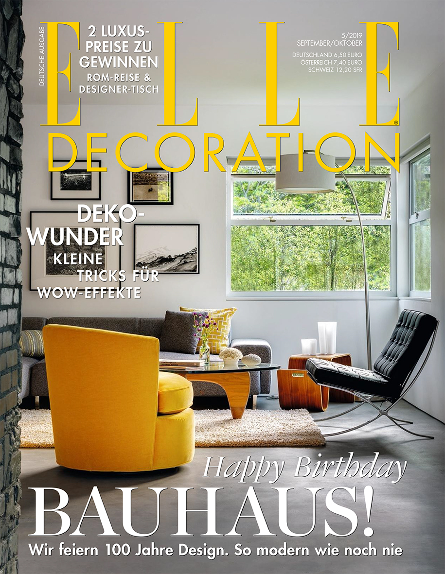 Elle Decoration Germany Sep 2019 Press Tollgard Design Group