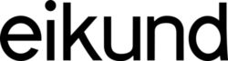 Eikund logo in white background
